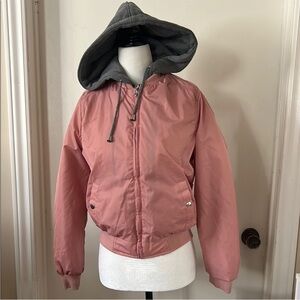 Fashion Nova | NWT Women’s Size Small Tamara Hooded Mauve Bomber Jacket